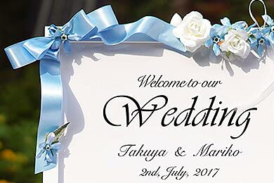 Amazon.co.jp: ウェルカムボード ウェディング 結婚式 ブライダル