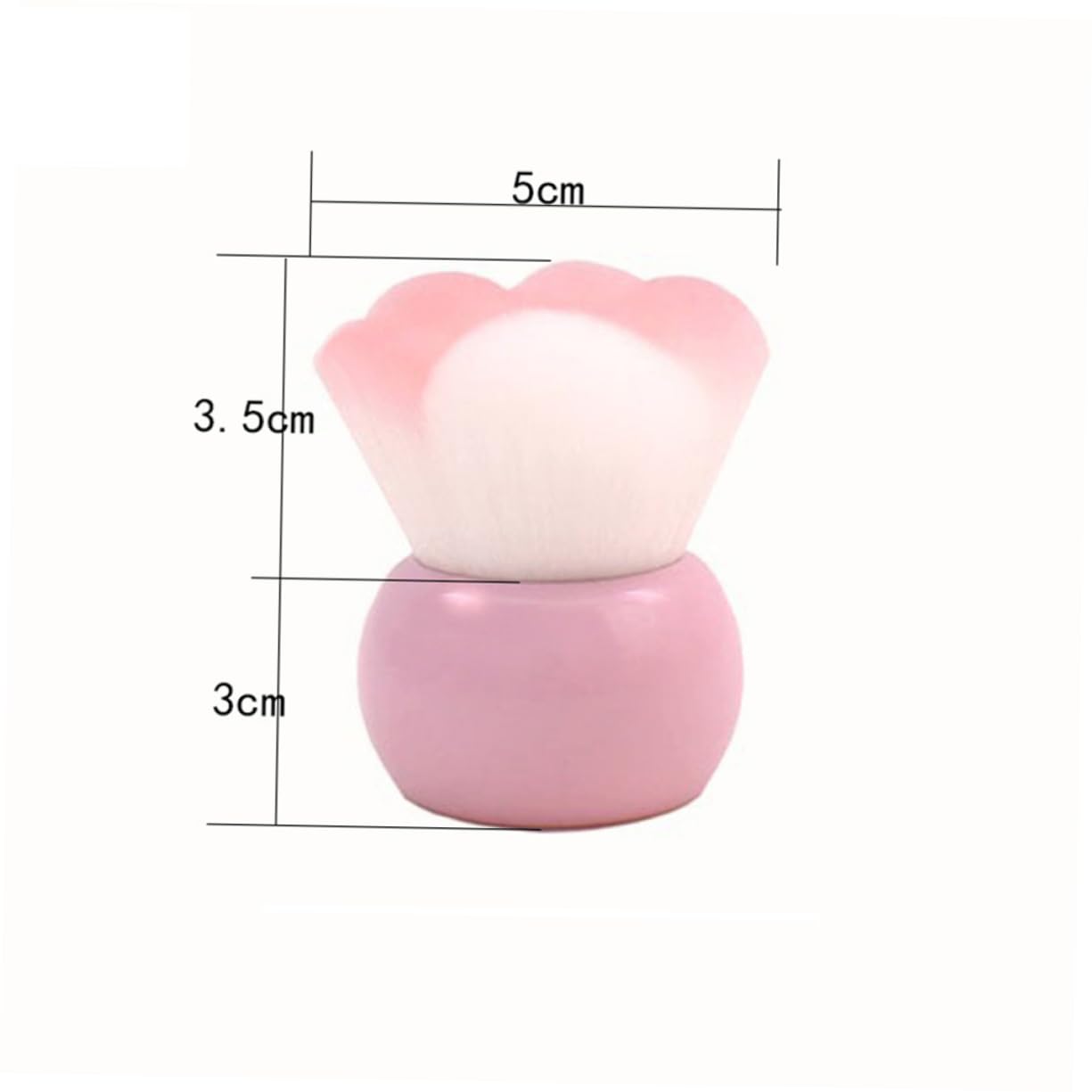 WOFASHPURET Cat Paw Makeup Brush Soft Makeup Brush for Women Cosmetics Brush Daily Use Professional Portable Reusable