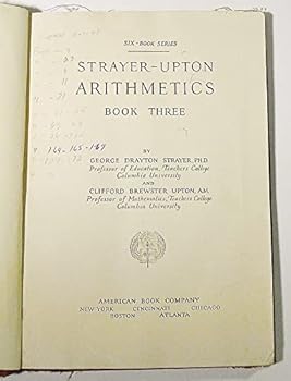 Strayer-Upton Arithmetic - Book Three