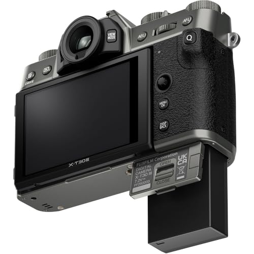 Image of FUJIFILM X-T30 III Mirrorless Camera with 13-33mm f /3.5-6.3 Lens (Charcoal Silver) Bundle with Advanced Accessories