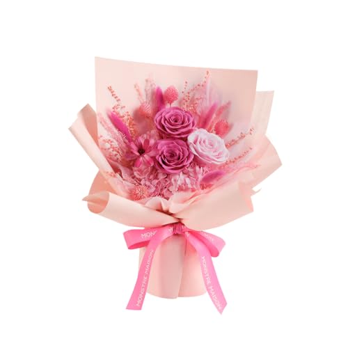 MONSTRE MAISON Mother's Day Preserved Flowers Bouquet for Women Birthday...