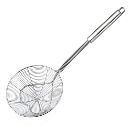 Eisinly Stainless Steel Strainer Skimmer Spoon
