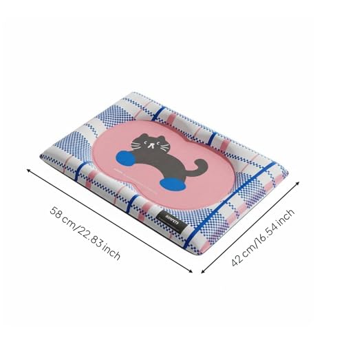 Cojín para mascotas Fonowx colchoneta ergonómica para coche y jaula 4