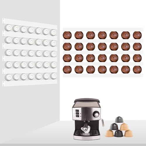 Support mural pour dosettes de café pour libérer le plan de travail - 2