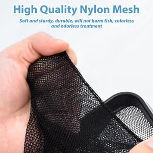 10cm Filet pour la pêche en Aquarium avec 16 à 40 cm Poignée Extensible, Aquarium Petit Épuisette, Télescopique Epuisette Aquarium Maille pour Aquariums Bassins Réservoir de Poissons【10 * 8CM】