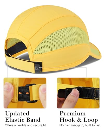 Image of GADIEMKENSD Quick Dry Run Hat Cooling Breathable Mesh