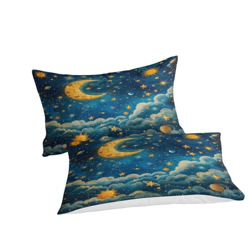 Housses de couettes imprimé 3D microfibre super douce 3 pièces - 3