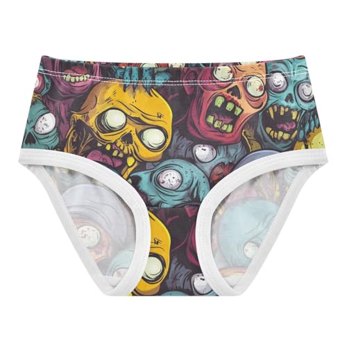 GuoChe Hipster Panties Stretchy Triangle Panties Comfort Color for Toddler Girls in Sizes 2T,3T, 4T, 5T, 6Y and 8Y