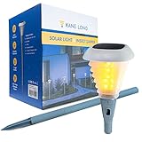 ILUMINACIÓN SOLAR PARPADEANTE CON 3 MODOS DE LUZ - Estas lámparas solares incorporan una trampa antimosquitos eléctrica y cuentan con 3 modos de iluminación: Luz con parpadeo simulando una llama, vela o antorcha tiki, Modo fijo luz cálida, Modo luz matainsectos. Con el LED violeta se atrae a los mosquitos, moscas y otros bichos, y la trampa eléctrica los elimina. El foco de jardín es frío al tacto, es seguro porque no usa fuego. Esta farola mata bichos es totalmente segura para niños y mascotas.