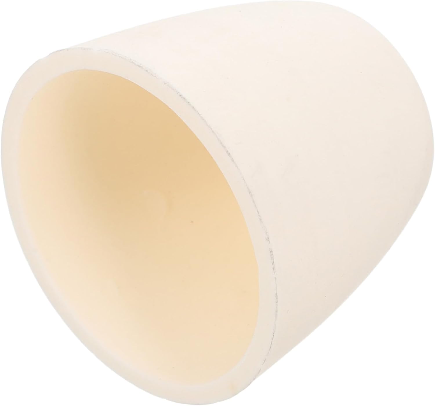 YOSADIER Laboratory Alumina Crucible High-Temperature Resistant Ceramic Melting Cup for Chemical Experiments Durable Wear-Resistant Design for Lab Use