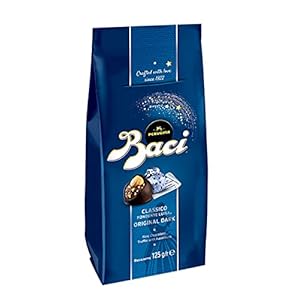 BACI PERUGINA ORIGINAL DARK CLASSICO FONDENTE LUISA 125 G