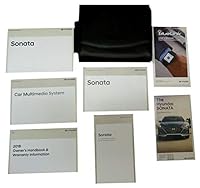2018 Hyundai Sonata Owners Manual 18 2990498605 Book Cover