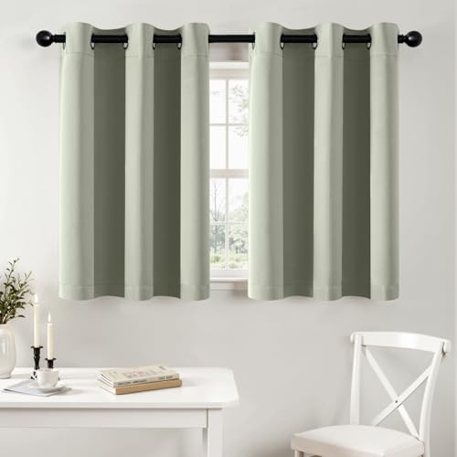 MIULEE Short Curtains Windows