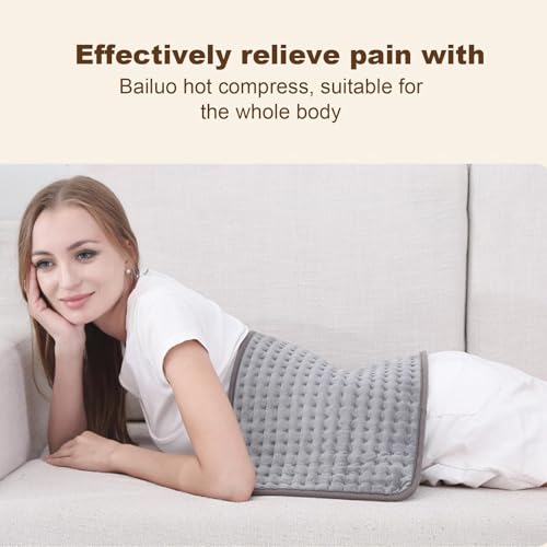 Coussin chauffant cervical lavable et ceinture dos portable - 4