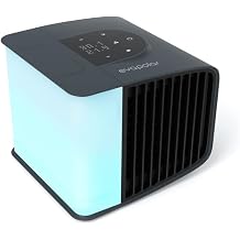 Cooling Fan for Desk and Camping - Portable Air Conditioners - Small Ice Fan for Tent - Mini Swamp Cooler - Evaporative Air Cooler, Evasmart Grey