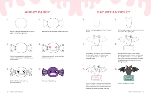 Image of Creepy Cute Doodles: How to Draw 100 Sweet & Spooky Designs (Creepy Cute Gift Series)