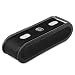 Fintie Beats Pill Plus Pill+ Case - Premium PU Leather Protective Cover with Removable Holding Strap + Carabiner Keychain for Apple Dr. Dre Beats Pill+ Pill Plus Bluetooth Portable Speaker, Black