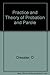 Practice and Theory of Probation and Parole.