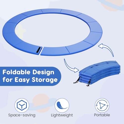 image for Giantex Trampoline Pad, 8ft 10ft 12ft 14ft 15ft 16ft Trampoline Replac