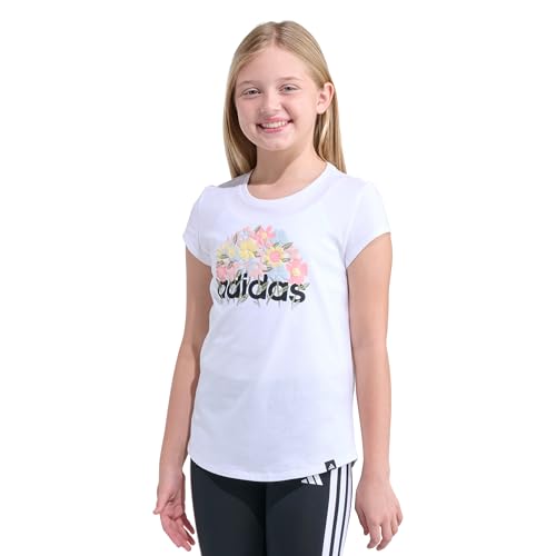 Image of adidas Kids Girls Essential Tee Casual Tops Casual - Black