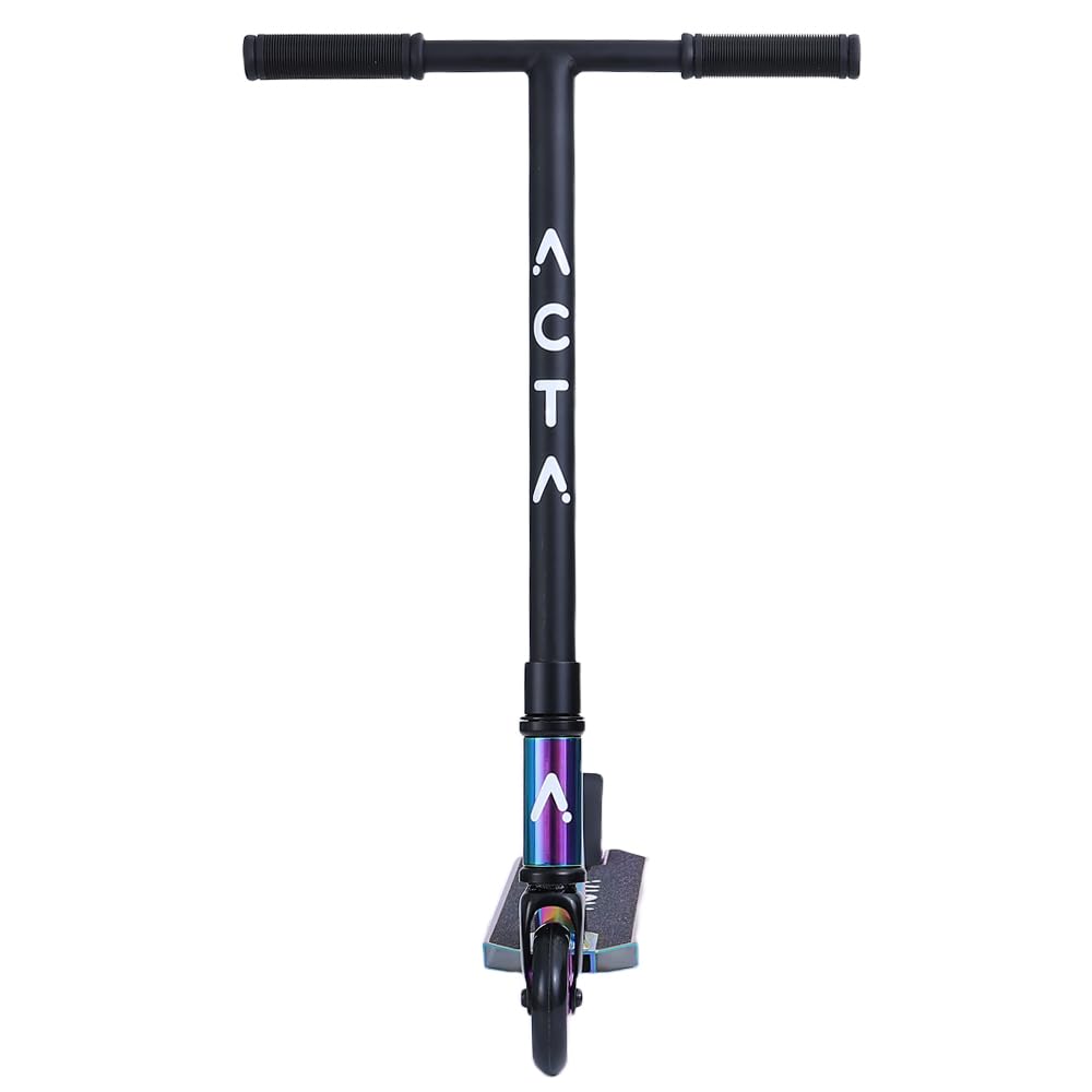 ACTA Trottinette Freestyle Enfant - Mini KSP - Néochrome - Enfant +4 Ans, Guidon Renforcé, Système de Compression HIC, Plateau Aluminium - Initiation Skatepark & Street