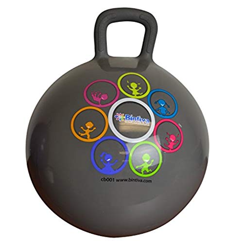 Hippity Hop 45 Cm / 18 Inch Diameter Including Free Foot Pump, For Children Ages 3-6 Space Hopper, Hop Ball Bouncing Toy - 1 Ball #TOP1
