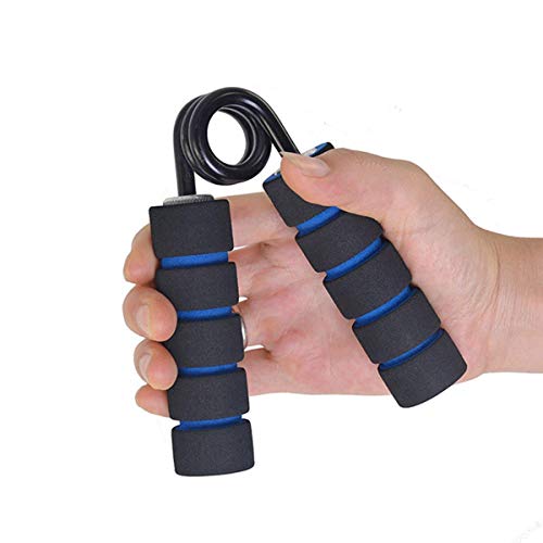YZLSPORTS Hand Grip and Wrist Strengthener - Resistance from 50-350 lb Metal Exerciser for Hand, Forearm, and Fingers,Silver Stainless Steel (150 LB, Silver)