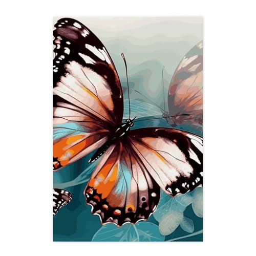Poster papillon vintage : l'art mural adhésif pour relooker sans percer