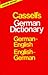Cassell's German Dictionary German - English, English - German, Thumb-indexed