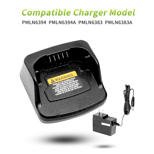 (3PCS) PMNN4434A Charger PMNN4453 [2025 New Version] for Motorola XT420 XT460 PMNN4434AR PMNN4453A PMLN6383 PMLN6383A RMU2040 RMU2043 RMU2080 RMU2080D RMM2050 RMV2080 Charger - Thumbnail 6