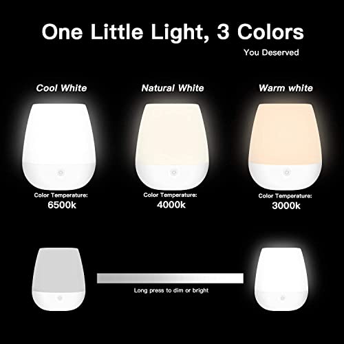 Baby Night Light For Kids - Usb Rechargeable Small Touch Night Light - Nursery Night Light For Breastfeeding, Sleeping And Relaxing (Egg Warm) #TOP4