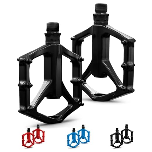 Non-Slip Bike Pedals Aluminum Alloy for 9/16" Road & MTB