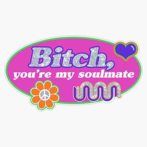 You're My Soulmate Euphoria Maddy Sticker Vinyl Waterproof Sticker Decal Car Laptop Wall Window Bumper Sticker 5'