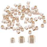 50pièces Gobelets jetables et écologiques pour encre de maquillage permanent, avec base en paille de blé biodégradable, pour contenir les pigments d'encre de tatouage (M-12mm-50pièces)