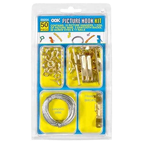 Image of Ook 59204 50 Peice Assorted Picture Hanging Kit