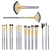 18 Piezas Pinceles de Maquillaje Juego de Pinceles de Maquillaje con Estuche...