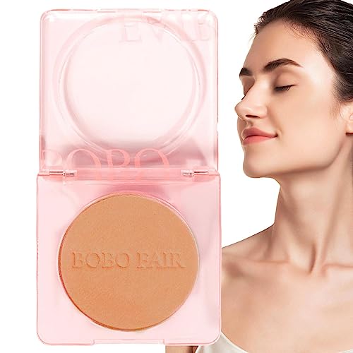 Colorete para mejillas – Paleta de rubores monocromáticos mate para piel clara, color rojo natural transparente de baja saturación para piel oscura, boda, graduación, fiesta de citas Qiongni