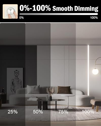 tuare G9 LED Bulbs Dimmable, 6000K G9 LED Bulbs Cool White Dimmable, 5W 560LM, Energy Saving G 9 Bulb Equivalent to 40W Halogen Bulb, No Flicker AC 220-240V for Chandelier, 6 Counts - Image 2