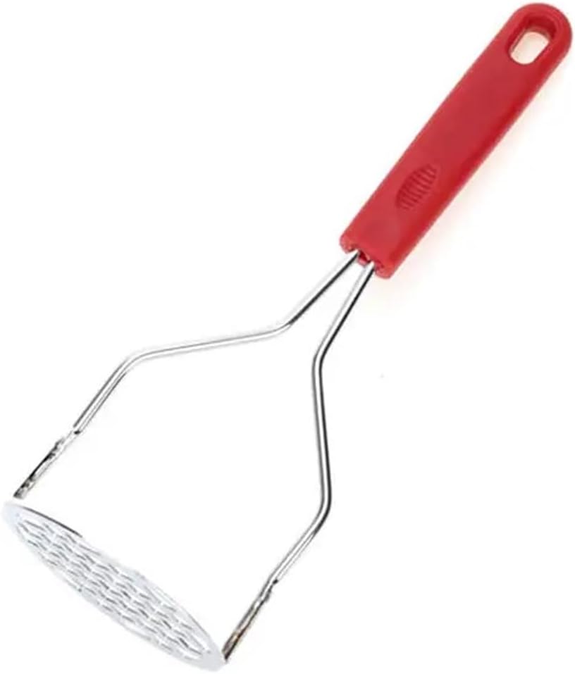 Potato Crusher Pusher Fruit Tools Ground Beef Masher Stainless Steel Avocado Press Creative Mud Mashed Ricer(3pcs)