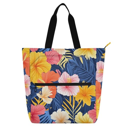 Bolsas para libros impermeables y resistentes con motivos de flores