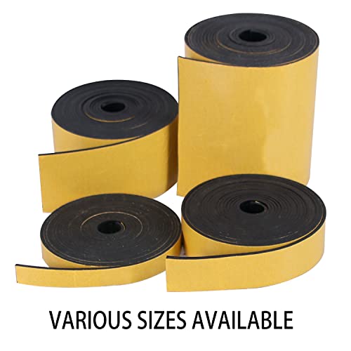 Torrami Adhesive Solid Neoprene Rubber Strips 1/16 (.062) Inch Thick X 1 Inch Wide X 10 Feet, For Diy Weather Stripping, Gasket, Seal #TOP5