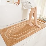 BEQHAUSE Bathroom Rug-Non Slip-Bath Mat-Soft and Absorbent-Shower Mat-Polyester Bath Mats for Bathro