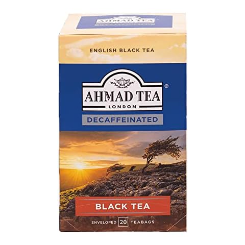 Ahmad Tea Decaffeinated Black Tea Sachets Cover