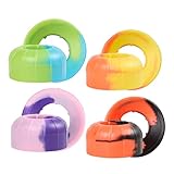 Yuyongshuai Bat Grip Choke Up Rings,Premium Choke Up Rings, Pressure Baseball Rings,Including: 8 Pack Choke up Rings, 2 Wrist Protectors (Duplex Color)