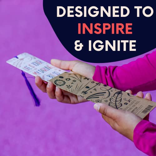 Inspirational Bookmark For Women And Girls - This Cute And Cool Book Marker Is A Great Gift For Book Lovers, Mothers, Grandmothers, Teens, And Graduations #TOP4