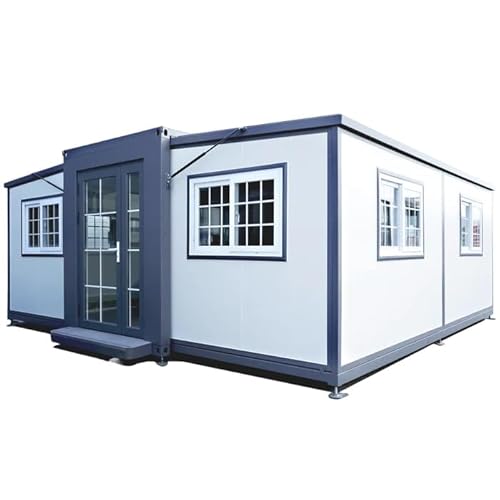 FammyLoft 13x20ft Portable Prefabricated Tiny Home, Mobile Expandable Plastic Prefab