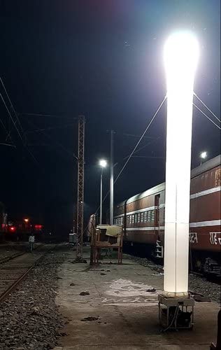 Round Inflatable Emergency Balloon Light Tower, For Outdoor, GE 2000 P -ILT