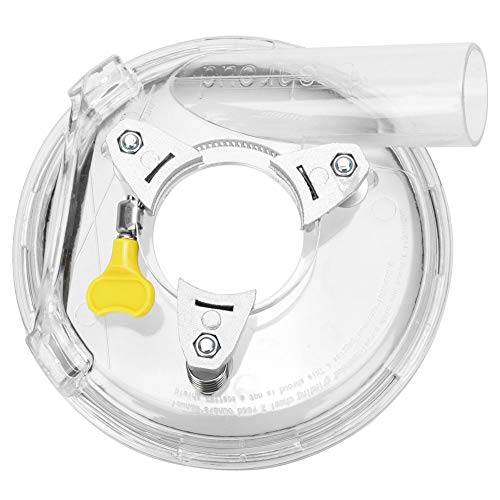 Cubierta de polvo transparente Molilla kit de mortaja para amoladora 2