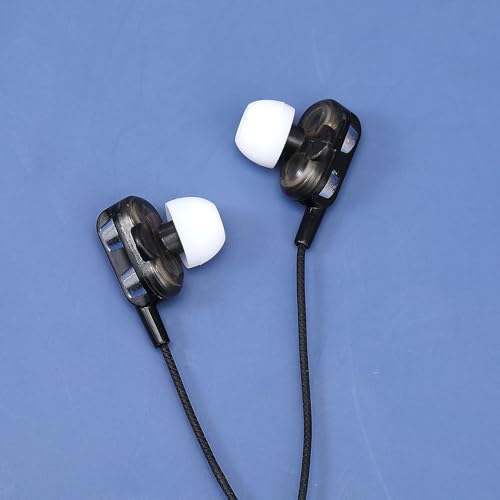 30 Pcs Silicone Replacement Earbud, Ear Buds Tips Headphone Earpads Soft Silicone Ear Tips Ear Bud Tips Replacement in S/M/L Sizes Earphone Cover Fit Most Headphones (White)