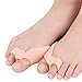 DUORUI 2 Pairs Bunion Toe Straightener, Corn Pads, Bunion Corrector Gel - Separate The Toes and Prevent The Big Toe Joints and Shoes from Rubbing